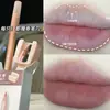 Batom Original Soft Fog Lip Diner em Formato de Lápis Nude Fei Xi Anti-Derrubamento e Sem Descoloração Modificação Natural com Apontador