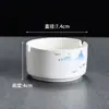 Cinzeiro de Cerâmica Estilo Chinês com Acabamento Dourado Criativo Cinzeiro de Porcelana Cinzeiro de Mesa para Hotel de Luxo Personalizável LO