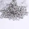 Materiales para abalorios hechos a mano DIY accesorios para joyería perlas llamativas sin agujero alfileres de ojo alfileres de cuerno de oveja accesorios de cobre venta al por mayor
