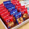 Galletas redondas de sal marina galletas pequeñas snacks de celebridad de internet galletas finas crujientes casuales galletas de galleta al por mayor galletas redondas pequeñas japonesas