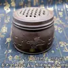 Pote de grilo de óleo pote de inseto preto pote de grilo pote de grilo pote de criação ouvir chamada vale antigo xiao yun zhen wan san he tu fundo