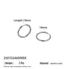 Taina Europeos y Americanos Lujo Ligero Lineales Acero Inoxidable Brazaletes para Oreja Acero de Titanio Pendientes de Moda Transfronterizos Populares Joyería al por Mayor