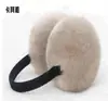 Calentadores de Orejas Invierno para Mujer Lindos Estudiante Pareja Unisex Cubre Orejas Orejeras Estilo Coreano Piel Sintética de Conejo Piel Sintética Hecho a Mano Peluche