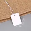Etiqueta de Preço com Cordão Elástico Liso Material de Etiqueta Cartão para Pendurar Joias Cordão para Joias Etiqueta de Preço de Joias