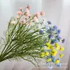 Estilo Ins Crisantemo Grande Alto Valor de Color Flor Falsa de Simulación Margarita Pequeña Fresca Decoración para el Hogar Sala de Estar Accesorios para Disparos de Mesa