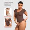 Exportación Europea y Americana Talla Grande Postparto Levantamiento de Glúteos Ropa Interior Moldeadora Sin Costuras Corsé para Mujer Control de Abdomen Tanga Bodysuit Bodysuit
