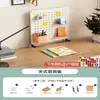 Soporte de Panel de Pegboard con Clip de Escritorio, de Pie, Clip Magnético, Organizador de Escritorio de Oficina, DIY de Escritorio, Divisor de Almacenamiento sin Perforaciones