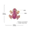 Estilo de Moda Europeo y Americano, Broche de Alta Gama Serie Rana, Lindo Animal Príncipe, Pin de Accesorios de Ropa para Mujer de Alta Gama