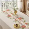Mantel de PVC Impermeable a Prueba de Aceite Anti-quemaduras Desechable Mantel para Mesa de Café Mantel Borrable Mantel Resistente a la Suciedad Resistente a los Arañazos Resistente al Desgaste