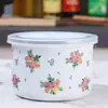 Conjunto de Tigelas Esmaltadas Oulijia com Tampa, Assadeira Alta e Espessa, Tigela Selada, Refrigerável e Aquecível - Venda por Atacado