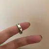 Anillo Abierto Ajustable de Lujo Ligero Retro Vintage con un Diseño Elegante y Único para el Dedo Índice