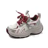 Zapatos deportivos para niños, zapatos para niños, nuevo modelo de primavera 2025, zapatos casuales de malla para niños mayores, zapatillas para correr, zapatos tipo papá para niñas