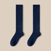 Calcetines de tubo largo calcetines para la pantorrilla de hombre con forro polar engrosados invierno desodorantes cálidos calcetines de tubo medio para hombre calcetines de tubo alto otoño e invierno