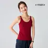 Camisola de Mujer Verano Nuevo Estilo Lino Seda Doble Capa Hilo de Plumas Estilo Perezoso Doble Correa de Hombro