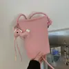 Bolso Cruzado para Teléfono Móvil para Mujer, Nuevo Trendy de Primavera y Verano 2026, de Gama Alta, Nicho, Súper Popular, Exquisito Bolso Cubo de un Solo Hombro