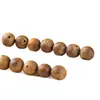 Cuentas Redondas de Madera de Aloeswood Qinan Natural Cuentas Sueltas Cuentas de Madera de Aloeswood de Hainan Accesorios para Cuerdas de Mano DIY Venta al por Mayor