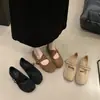 Primer Encuentro Zapatos Planos de Mujer Estilo Francés con Punta Redonda Temporada Otoño 2026 Nuevos Zapatos de Ballet Mary Jane Retro Zapatos Birkenstock