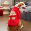 Ropa de Invierno para Mascotas Ropa Cálida Roja para Perros Grandes como Golden Retrievers y Border Collies, Fábrica de Ropa para Perros y Gatos Año Nuevo