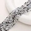 Cuentas cuadradas de cristal de colores mixtos cortadas con borde cruzado de 2 mm, accesorios de bricolaje hechos a mano, pulsera, pendientes con cuentas hechas a mano, collar, cuentas sueltas