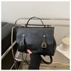 Bolso Bandolera Maletín Retro para Mujer 2025 Nueva Moda Mochila Estilo Coreano Estilo Preppy Mochila Casual de Gran Capacidad