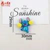 Personaje de Dibujos Animados Pequeño Materiales para Manualidades Pegamento de Crema Accesorios de Resina Accesorios para el Cabello Gomas para el Cabello Colgantes Pegatinas para Funda de Teléfono
