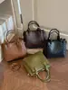 Estilo Coreano Retro Design de Nicho 2026 Nova Moda Simples Bolsa Saco Ombro Único Portátil Uso Diário Bolsa Transversal
