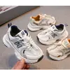 Zapatos deportivos para niños, zapatos de otoño para niños, nuevos zapatos de calle de estilo coreano 2026, suela blanda, modernos, para niñas, zapatos tipo papá de alta apariencia