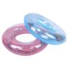 Net vermelho lantejoulas transparentes swimming ring adulto grosso PVC cristal swimming ring inflável natação axila fábrica atacado