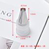 Fabricante de Bicos de Confeitar de Aço Inoxidável de 24 Bicos, Ferramentas para Decoração de Biscoitos e Bolos, Pequeno Atacado para Panificação, Panificação Decorativa