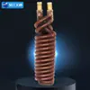 Reductor de enfriador de serpentín de tubo aleteado para caja de cambios radiador de serpentín de tubo aleteado reductor intercambiador de calor