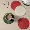 Mantel para Mesa de Comedor de Gama Alta de Silicona Aislante para Cazuela Plato Bandeja Mantel para Mesa de Comedor Resistente a Altas Temperaturas Anti-Quemaduras Personalización