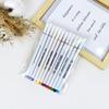 Comércio exterior mini caneta marca-texto atacado lavável conjunto de canetas marca-texto 24 36 cores caneta marca-texto à base de água de cabeça única branca