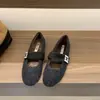 Zapatos Mary Jane Planos Retro de Gamuza Estilo Coreano para Mujer 2026 Nuevo Estilo Otoño/Invierno Zapatos de Algodón con Felpa Zapatos Elegantes de Piel con Pedrería y Peluche