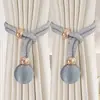 Amarra-cortinas Pérola Noturna, Cordas de Amarração para Cortinas Transparentes de Luxo Leve, Decorações Simples de Fivela para Cortinas, Acessórios Ajustáveis Mágicos para Janelas