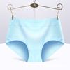 Ventas Directas de Fábrica Ropa Interior de Algodón 95 para Mujer de Cintura Media Sexy Color Puro Algodón Ropa Interior para Mujer Calzones para Mujer al Mayoreo