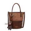Nova Bolsa Pequena de Mão Estilo Retrô Color Blocking 2025 para Mulheres, Bolsa Versátil da Moda para Celular para Trabalho e Deslocamento, Bolsa de Ombro