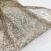 Fábrica de atacado cor sólida malha relâmpago malha pano ouro e prata fio malha tecido aranha teia renda oca malha fio