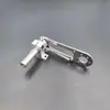 Encoder Rotatorio E6B2 Rueda Síncrona Medición Conteo Soporte Montaje Fijo Transportador Duradero Acero Inoxidable
