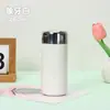 Novo Mini Copo de Bolso com Revestimento Cerâmico Copo Térmico de Pequena Capacidade com Tampa de Aço Alto Valor de Cor Copo Portátil para Presente para Trabalho