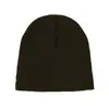 Gorro Frío Corto Bordado con Logo Color Sólido Gorro de Esquí Sin Visera Gorro de Tejer a Presión a Prueba de Frío para Hombre Gorro de Lana de Exportación