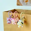 Nuevo Colgante Llavero Kuromi Lindo Estilo Girly Estudiante Colgante Mochila Regalo para Mejor Amiga Anillo Colgante de Dibujos Animados