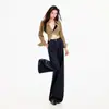26 Jeans Nuevos de Moda para Mujer Pierna Ancha Estilo Americano Color Sólido Plisado Caída Adelgazante Suelto Soporte Dropshipping