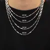 Collar de Acero de Titanio en Forma de Diamante para Hombre, Accesorio Versátil, Cadena para Suéter de Acero Inoxidable de Lujo Ligero para Mujer, Estilo Largo para Superponer, Estilo Clásico para el Trabajo