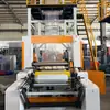Máquina Sopradora de Filmes Tipo 900 ABA com Equipamento de Rebobinamento Automático Coextrusão Multicamadas Fabricação de Sacos Máquina Sopradora de Filmes Automática de Alta e Baixa Pressão