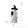 Decoração de Pingente de Fantasma de Balanço de Halloween Site Layout Adereços Pendurado Fantasma Fantasma Fantasma Pingente Fantasma Presente de Festival Fantasma