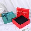 Caja Tridimensional de Base y Tapa, Caja tipo Cajón, Caja de Regalo Roja de Cristal y Jade para Año Nuevo, Caja para Festival de Medio Otoño, Caja de Regalo de Alta Gama, Caja Colorida