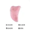 Ferramenta Popular Transfronteiriça de Jade Gua Sha, Placa de Cristal Gua Sha Facial Especializada, Dispositivo Gua Sha, Estoque Pronto do Fabricante, Dropshipping de Peça Única