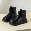 Liquidación de Otoño/Invierno Botas de Cuero para Niños Zapatos de Algodón Zapatos Casuales