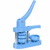 Máquina de botons rotativa, multi-tamanho, inclui consumíveis, para fazer botons, DIY criativo e criar seus próprios botons