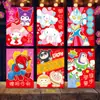 2027 Año Nuevo del Cordero Sobres Rojos Ovejas Lindas Zodiaco Dibujos Animados Creativo Festival de Primavera Año Nuevo Bolsas Pequeñas de Sobres Rojos Venta al por Mayor